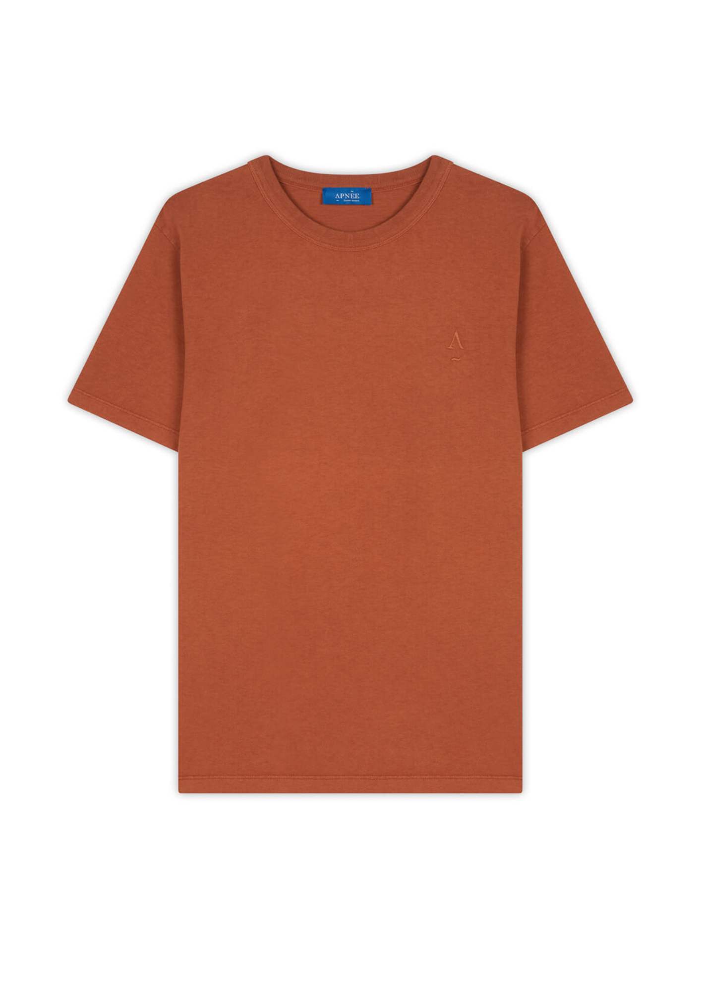 Tshirt en coton biologique rouille