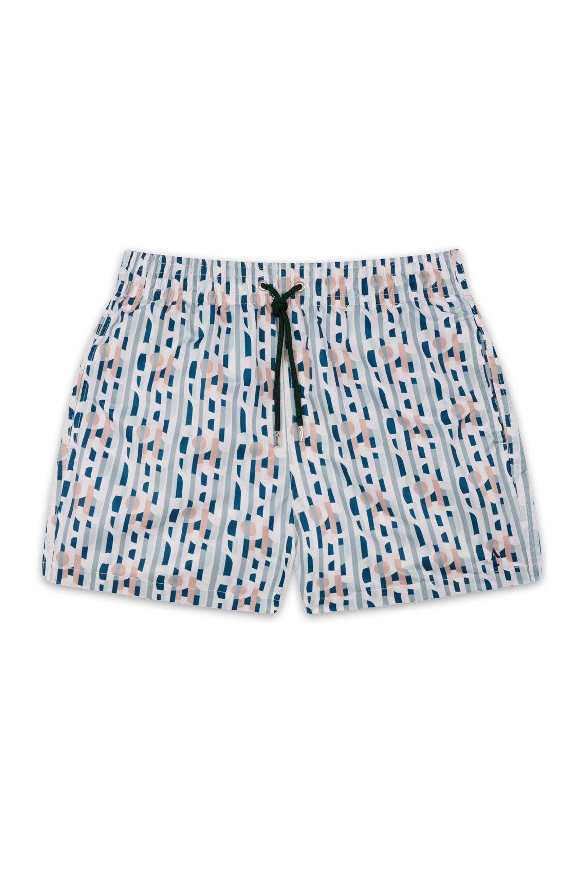 Short de bain noeuds vert
