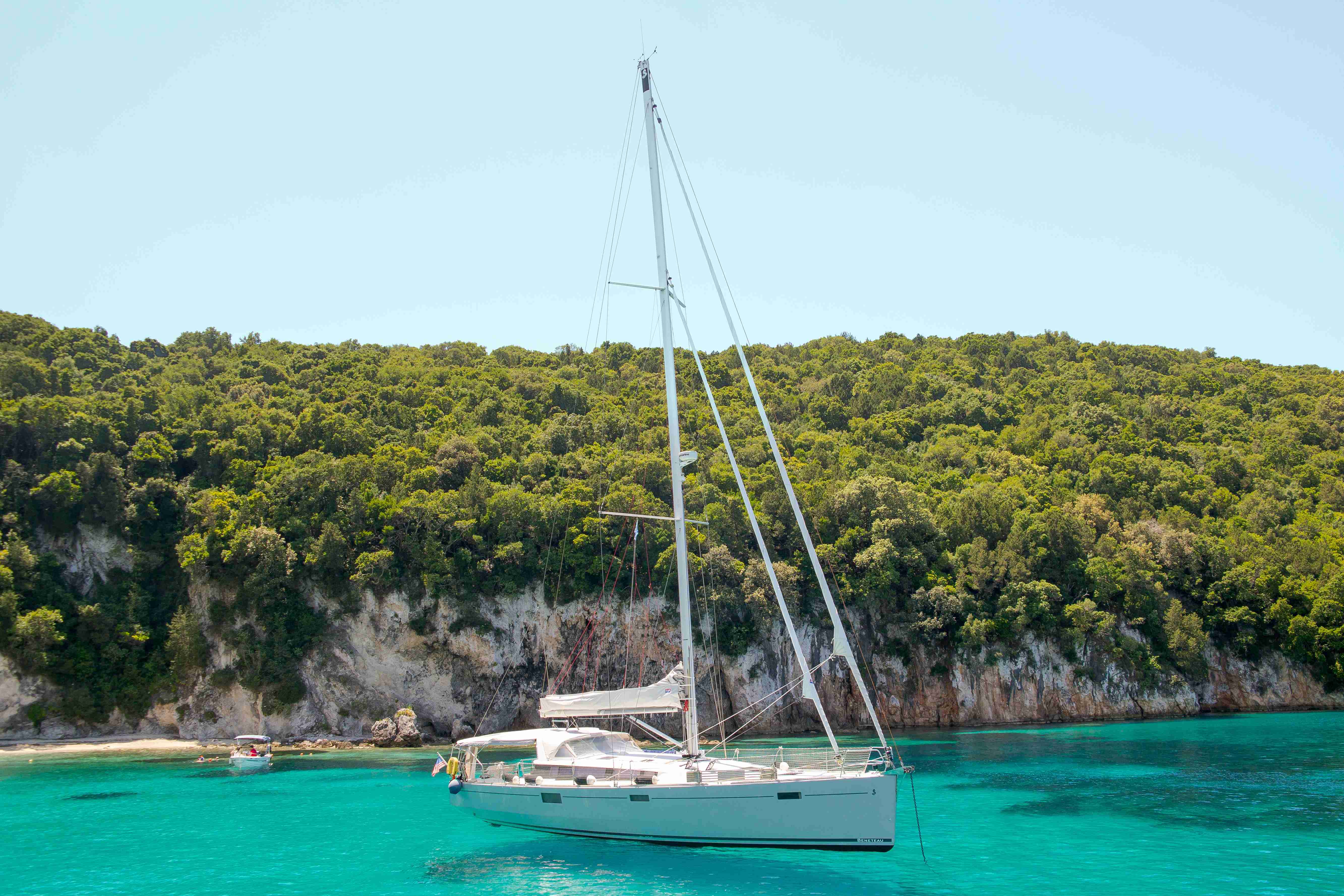 Voilier en mer