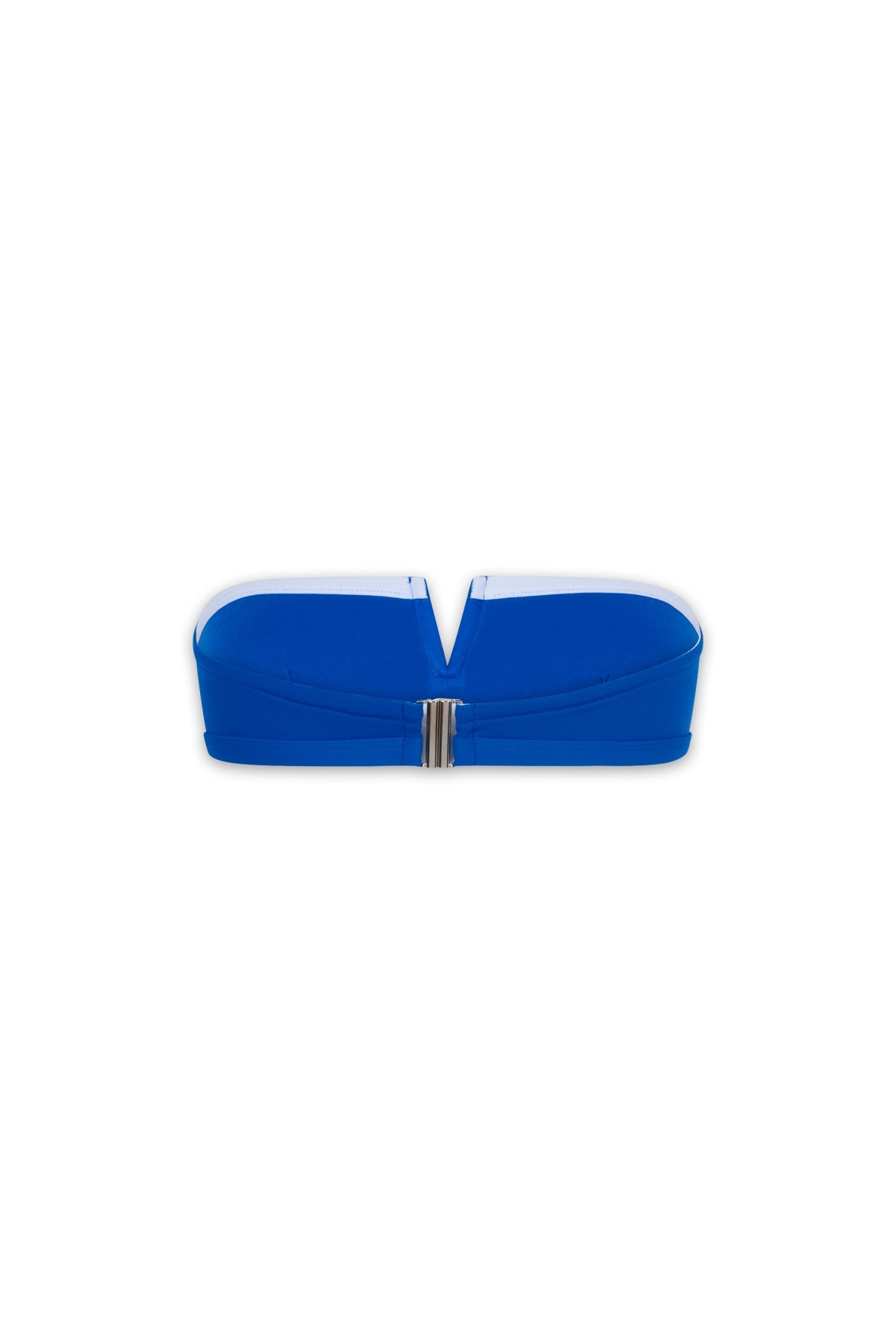 Bandeau de maillot de bain uni bleu 