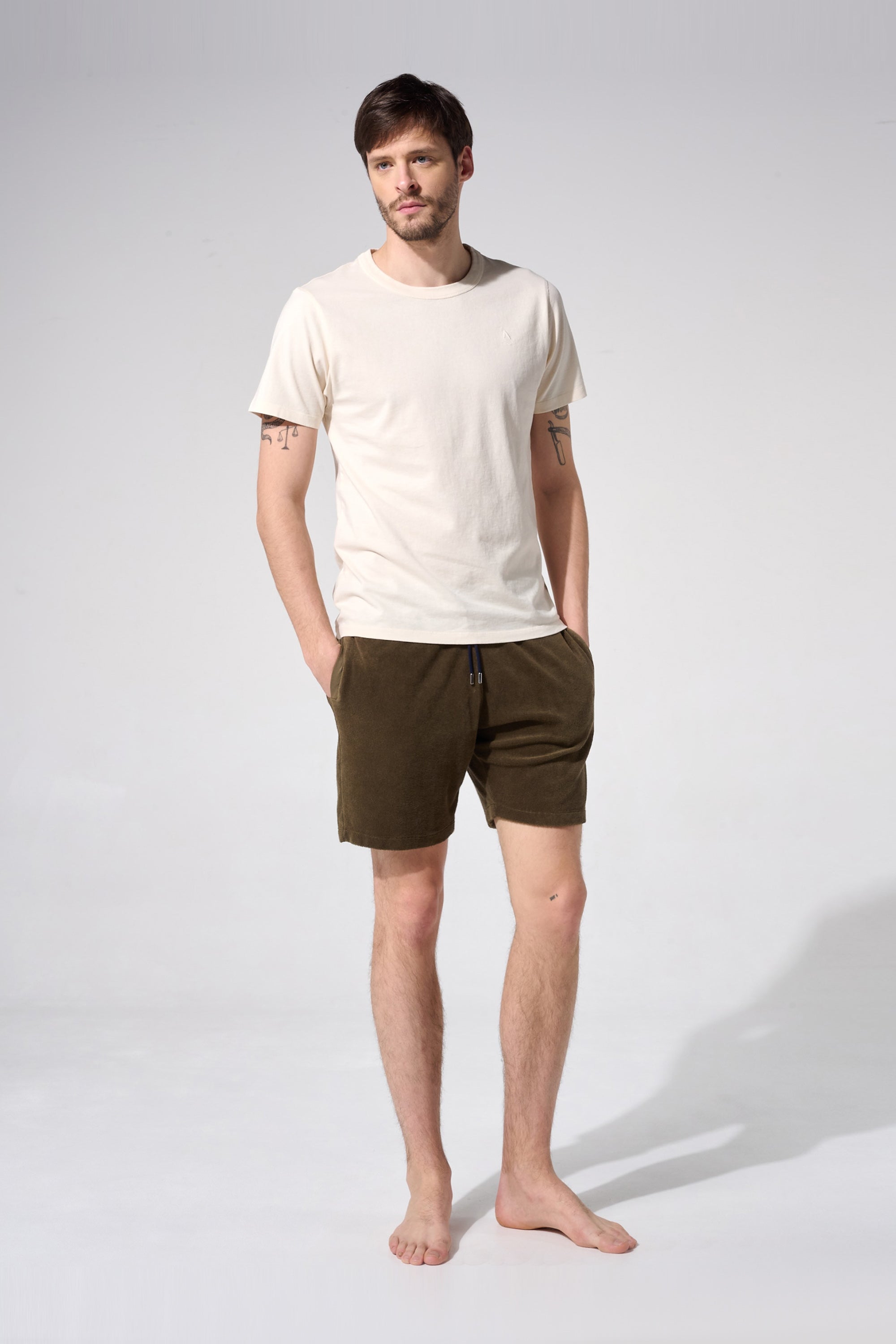 Tshirt en coton biologique écru