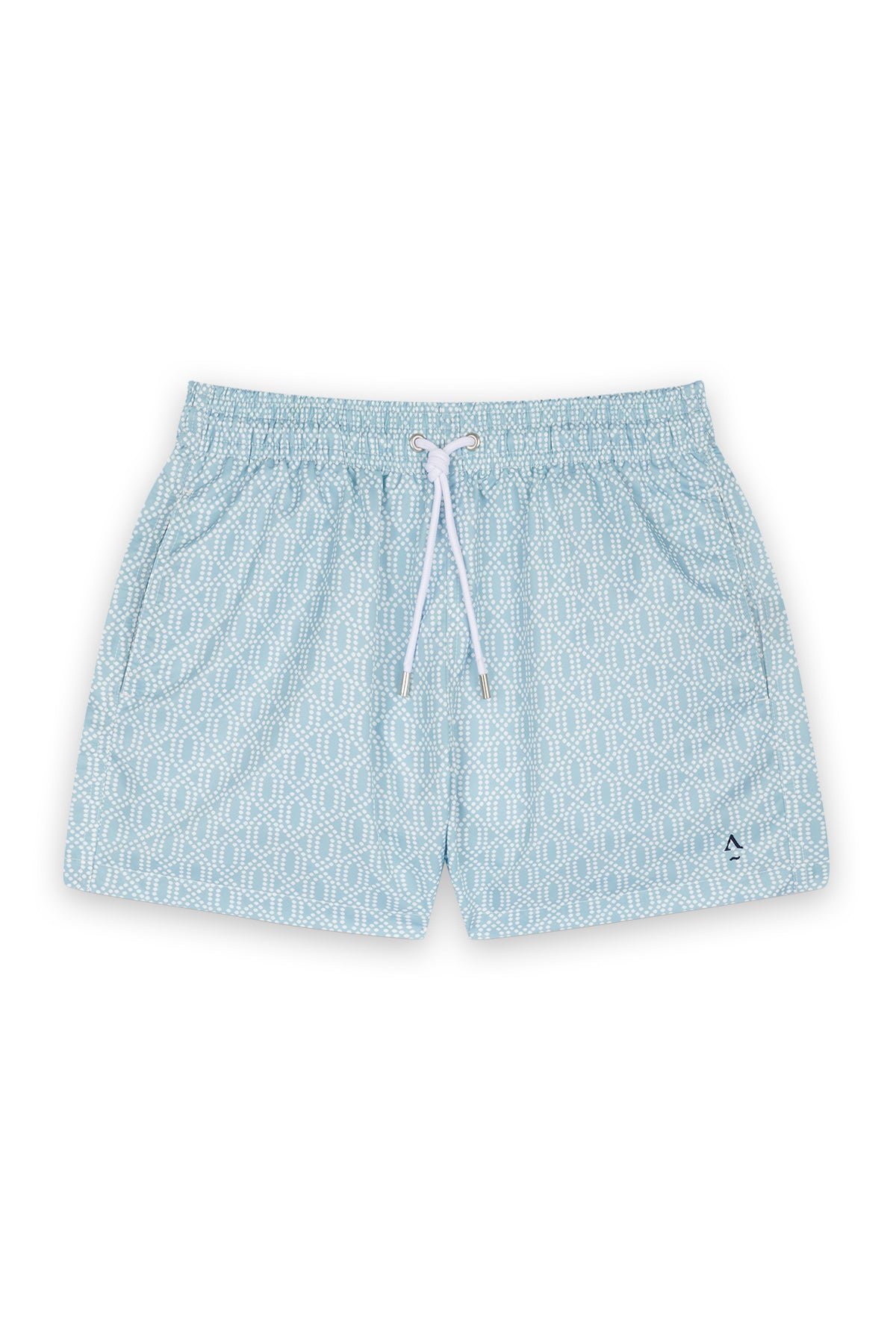 short de bain vert clair imprimé